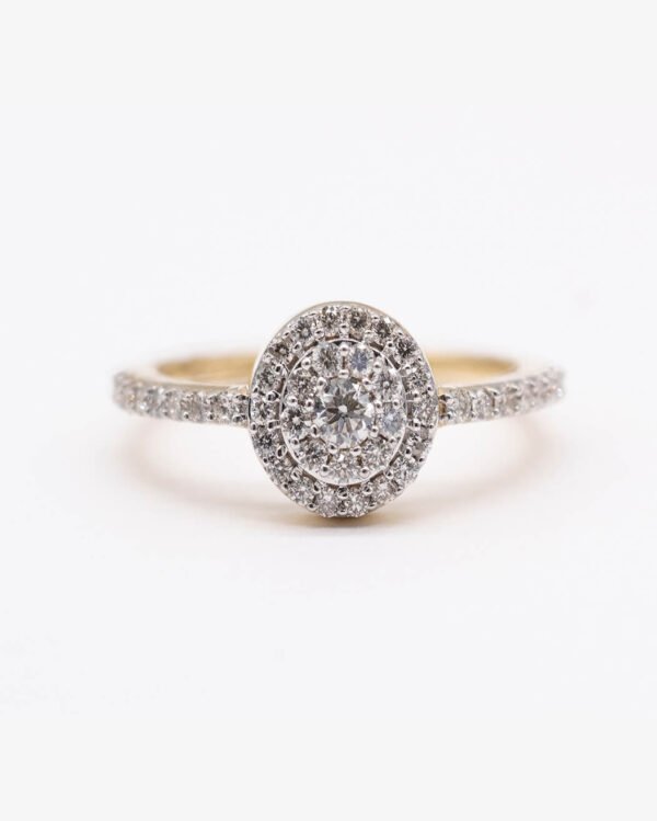 Couple’s Silver Stone Ring Se